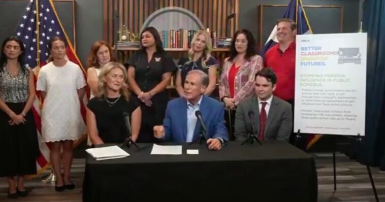 texas-gov-abbott-responds-to-minnesota-ag-keith-ellison’s-lawsuit-and-demands-to-extradite-ice-agent-with-fire-(video)