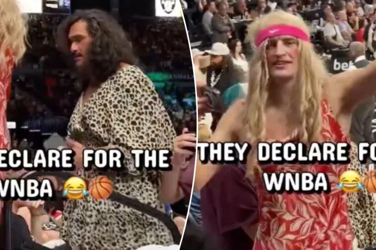two-men-in-drag-attend-wnba-game-amid-trans-controversy,-leave-security-in-hysterics
