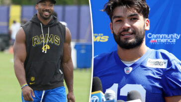 rams-stars-puka-nacua,-myles-garrett-take-crucial-first-step-toward-return