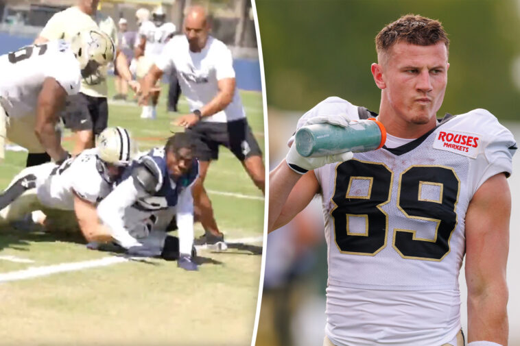 saints-cowboys-practice-descends-into-chaos-with-multiple-brawls-—-with-ex-wwe-star’s-son-in-middle-of-it