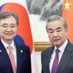 chinese-foreign-minister-heads-to-south-korea-after-trump-scales-back-military-exercise