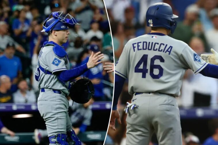 dodgers-catcher-makes-early-exit-after-stomach-bug-strikes-in-dugout