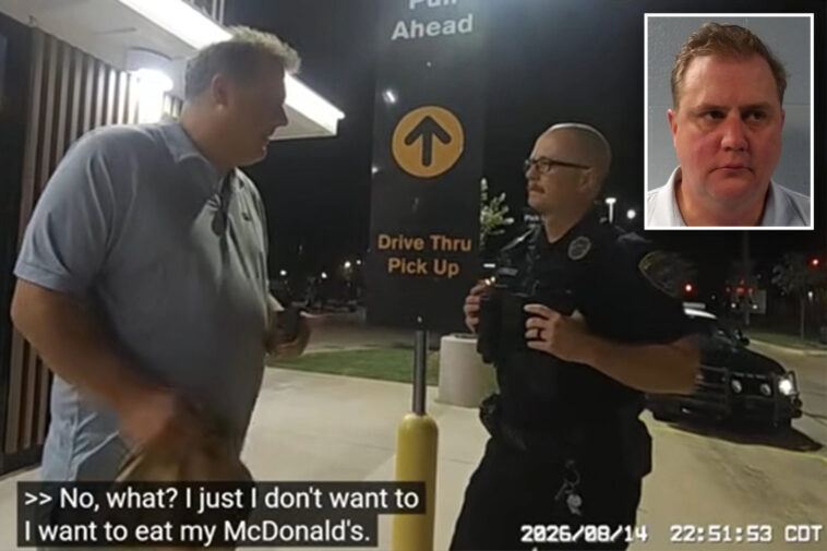 bodycam-shows-oklahoma-secretary-of-state-benjamin-lepak-arrested-on-suspicion-of-being-drunk-outside-mcdonald’s:-‘i-want-to-eat’
