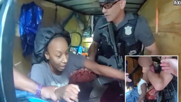 dramatic-bodycam-shows-cops-rescuing-young-girls-allegedly-snatched-by-fake-babysitter