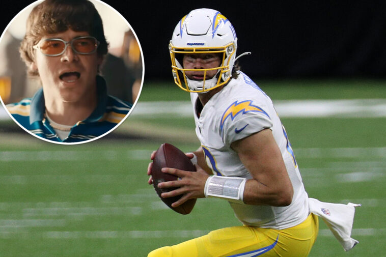 costumed-justin-herbert-belts-out-vanessa-carlton’s-‘a-thousand-miles’-for-new-ad