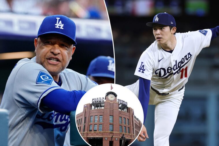 dodgers-delay-roki-sasaki’s-travel-on-purpose-before-rockies-start
