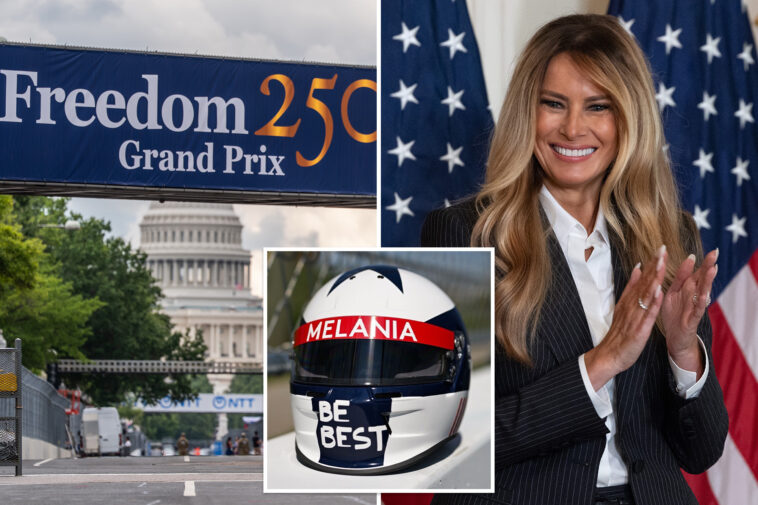 melania-trump-links-up-with-indycar-for-foster-kid-scholarships-—-and-a-stylish-new-look