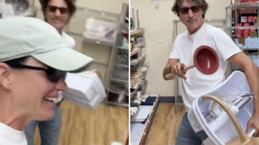 justin-trudeau-wields-toilet-plunger-in-cringeworthy-dance-with-katy-perry-in-hardware-store