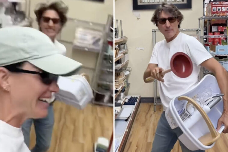 justin-trudeau-wields-toilet-plunger-in-cringeworthy-dance-with-katy-perry-in-hardware-store