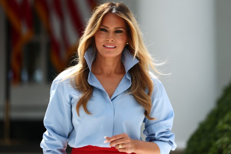 melania-trump-laughs-off-reports-of-her-disappearance:-‘i-heard-you-missed-me’