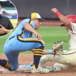 david-wright-embraces-ford-battle-of-the-badges-as-nypd,-fdny-play-ball-at-citi-field