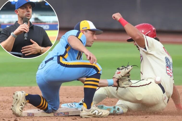 david-wright-embraces-ford-battle-of-the-badges-as-nypd,-fdny-play-ball-at-citi-field