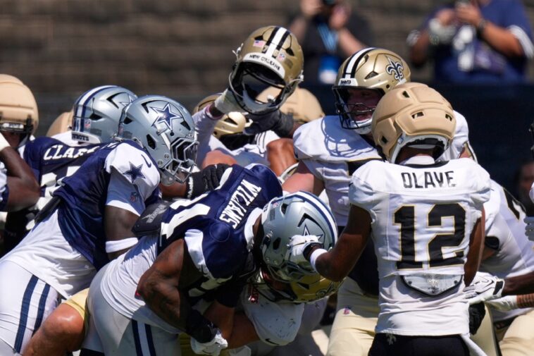 nfl-punishes-cowboys,-saints-over-heated-brawl-at-joint-practice