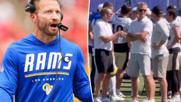 steve-kerr,-frank-vogel-make-surprise-rams-visit-for-mystery-meeting-with-sean-mcvay