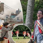 the-battle-of-brooklyn-is-back!-rev-war-re-enactors-swarm-nyc-streets-for-250th-anniversary:-‘my-musket-is-the-joy-of-my-life’