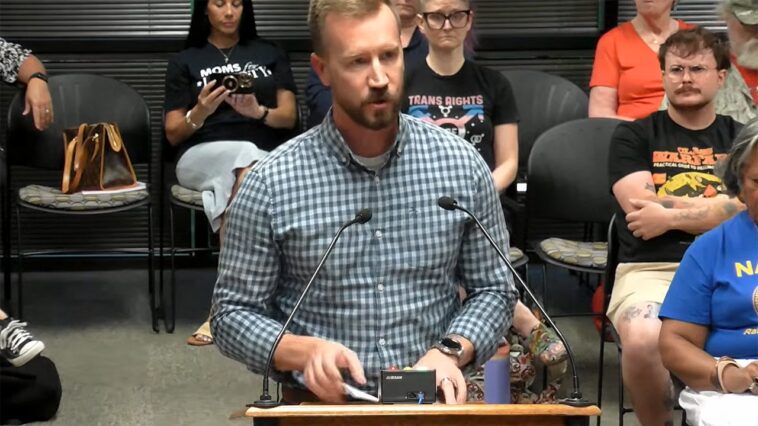 watch:-father-of-three-outraged-over-advice-his-family-received-amid-trans-teacher-fight