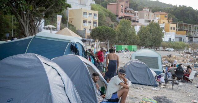 migrant-tent-encampment-returns-as-effort-to-clear-ceuta-beach-of-illegals-fails