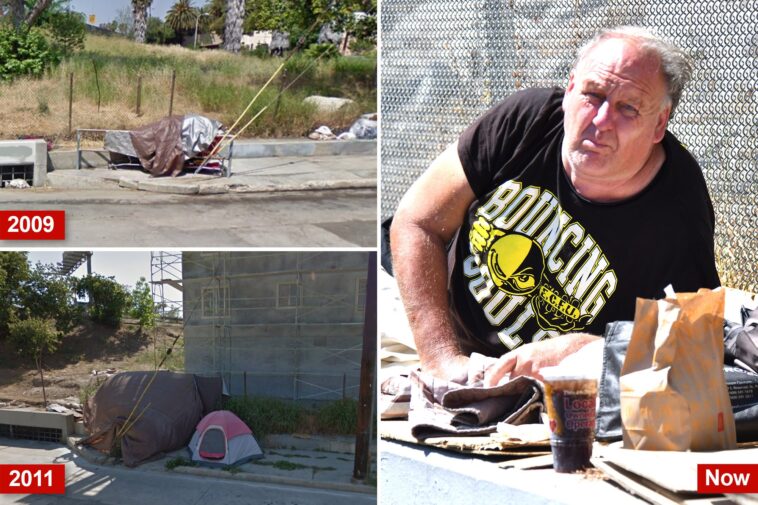 homeless-fixture-has-spent-nearly-20-years-on-the-same-la-block-— just-check-google-maps
