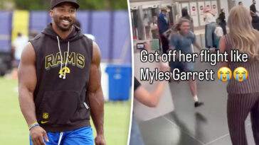myles-garrett-breaks-down-woman’s-viral-airport-tackle-with-‘excellent’-scouting-report