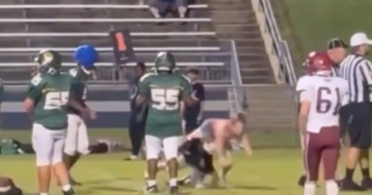 tennessee-teen-girl-storms-football-field-and-lands-clean-tackle-on-middle-school-player-–-later-reveals-the-reason-for-her-action-as-she’s-charged-with-assault-(video)