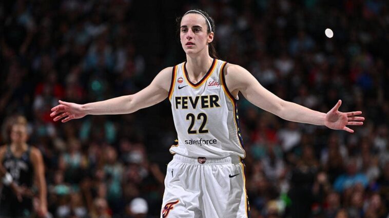 caitlin-clark,-aliyah-boston-and-kelsey-mitchell-combine-for-big-nights-as-fever-fall-short-against-liberty