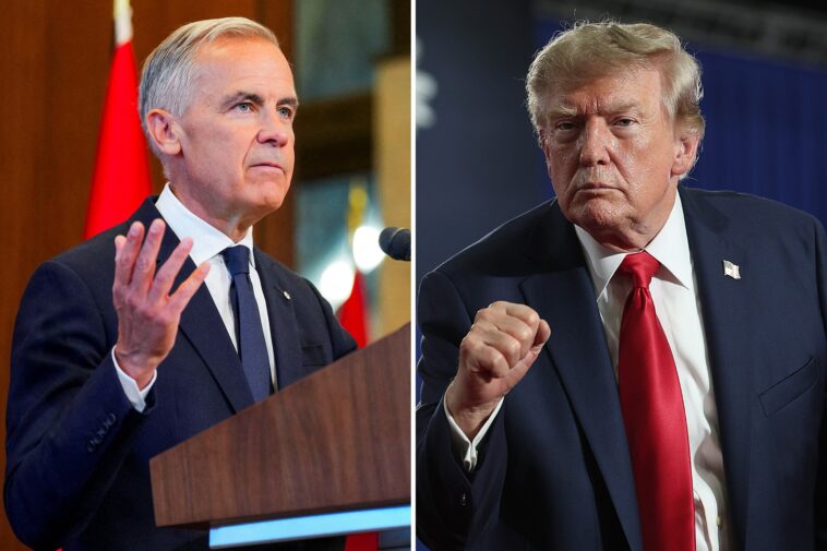 canadian-pm-mark-carney-claims-country-‘at-war’-with-trump-on-trade-after-tariffs:-‘we-got-attacked’