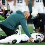 eagles’-ja’quinden-jackson-leaves-field-in-ambulance-after-opening-kickoff-in-scary-scene