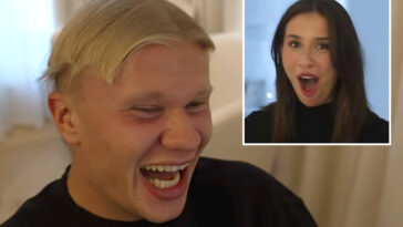 erling-haaland-cuts-off-signature-hair-before-manchester-city-opener-—-leaving-his-girlfriend-in-shock:-‘i-think-i-will-cry’
