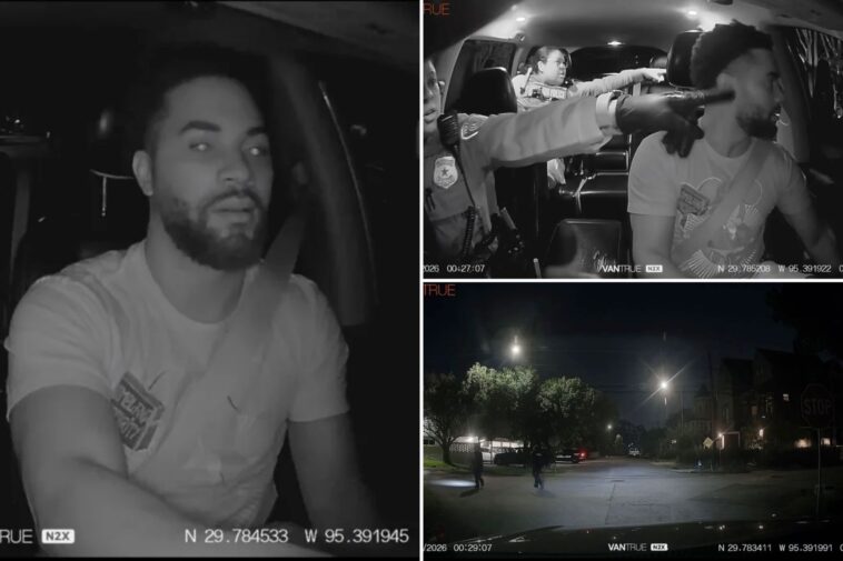 cops-jump-in-uber,-demand-driver-chase-down-fleeing-suspect-in-wild-video-clip:-‘go,-go,-go,-go!’