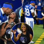simone-biles-kisses-husband-jonathan-owens-on-the-field-before-colts-game