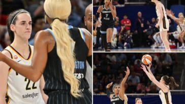 caitlin-clark-torches-dijonai-carrington-after-heated-exchange-in-fever’s-blowout-win