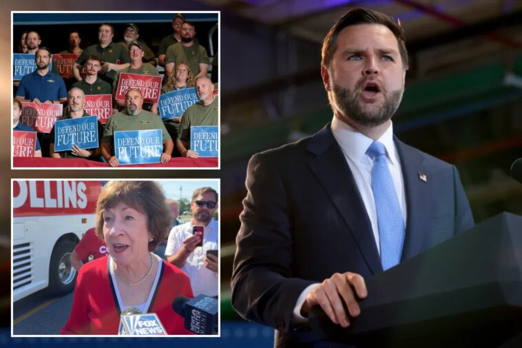 jd-vance-praises-‘very-independent-friend’-susan-collins-—-as-senator-snubs-his-rally-in-maine