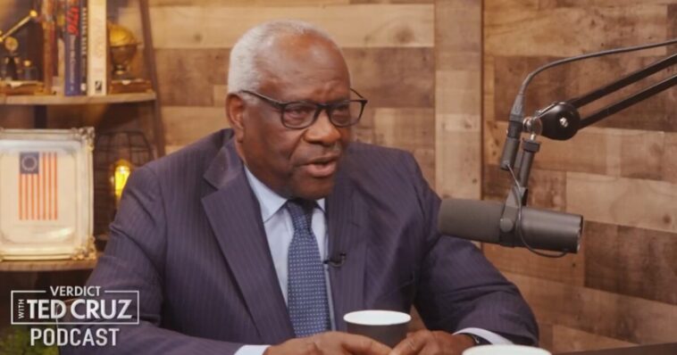 in-rare-interview,-clarence-thomas-hits-back-at-leftists-who-believe-black-people-can’t-be-conservative-(video)