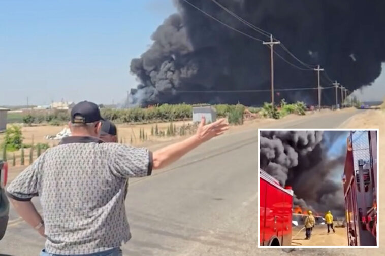 tire-facility-erupts-in-flames-sending-harmful-smoke-into-the-air