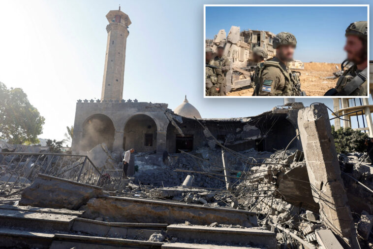 idf-strikes-destroy-hamas-weapon-facilities-in-gaza-mosques,-humanitarian-sites
