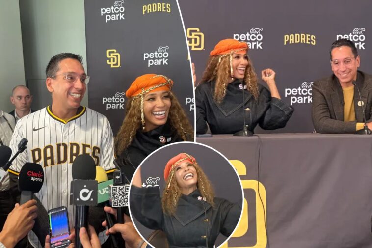 new-padres-owner-kwanza-jones-steals-show-in-wild-intoductory-press-conference