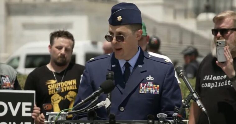 fafo:-us-air-force-major-hit-with-rare-criminal-military-charges-after-calling-for-president-trump’s-impeachment-while-in-uniform