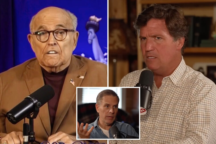 rudy-giuliani-threatens-to-sue-tucker-carlson-in-rant-over-hunter-biden’s-laptop