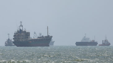 tanker-attacked-as-it-tried-to-sneak-through-hormuz-via-us-protected-route-hit-—-after-iran-vowed-retaliation-for-sanctions