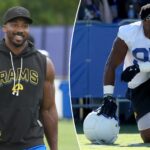 myles-garrett’s-mysterious-knee-injury-is-starting-to-raise-eyebrows-at-rams-camp