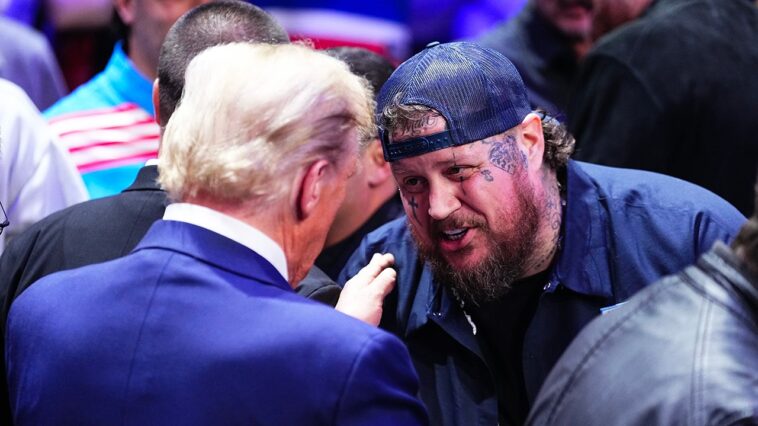jelly-roll-unleashes-crude-jokes-about-trump’s-weight-on-kimmel,-‘from-one-fat-pig-to-another’
