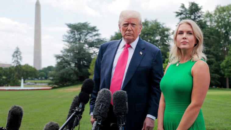 karoline-leavitt-reveals-she’s-advised-trump-on-white-house-replacement-in-final-interview-as-press-secretary