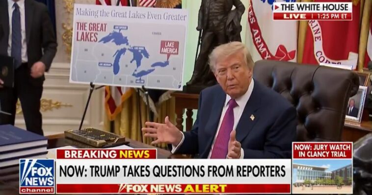 president-trump-signs-executive-order-renaming-lake-ontario-to-“lake-america”-–-and-explains-why-(video)