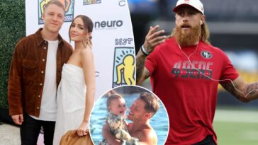 christian-mccaffrey’s-wife-olivia-gives-george-kittle-new-role-in-daughter’s-life