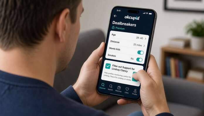 dating-app-adds-feature-allowing-men-to-filter-out-women-who-support-lindsay-clancy