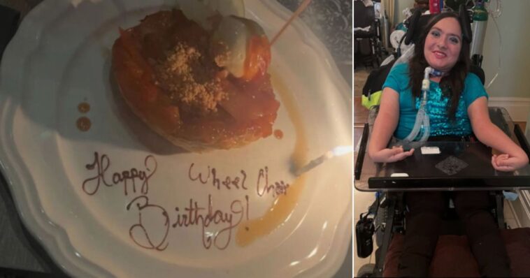 restaurant-hands-dessert-with-painful-birthday-message-to-wheelchair-bound-diner-after-kitchen-staffer-misunderstands-instructions