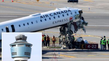 laguardia-air-traffic-controllers-left-work-early-on-night-of-deadly-air-canada-jet-and-fire-truck-collision:-report