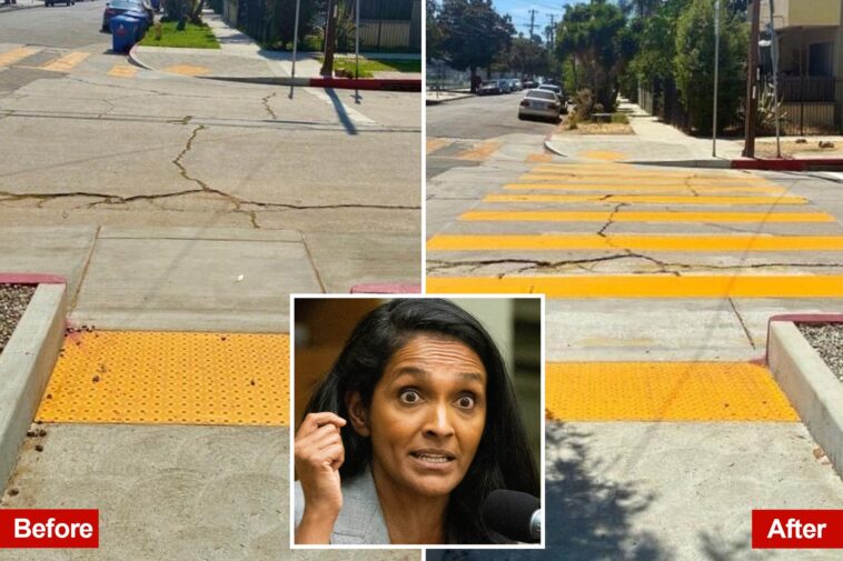 nithya-raman-roasted-for-boasting-about-paint-job-on-mangled-street:-‘lipstick-on-a-pig’