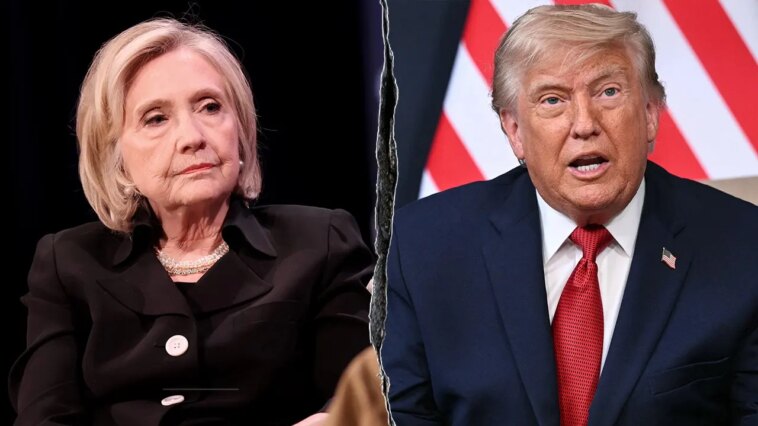 hillary-clinton’s-dig-at-trump-over-lake-ontario-name-change-sparks-viral-backlash:-‘shooting-blanks’