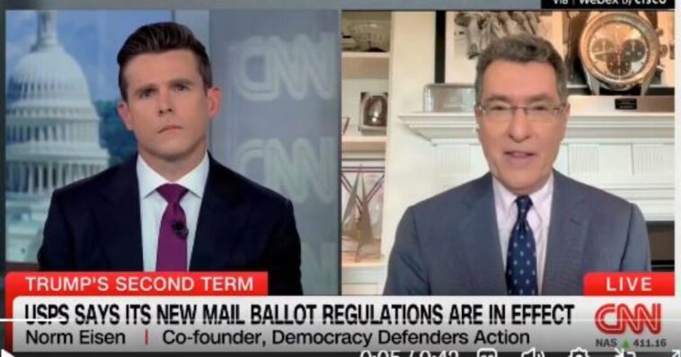 what?…-norm-eisen:-postal-service-can’t-deliver-my-utility-bill-on-time-therefore-it-should-oversee-unlimited-mail-in-ballots-(video)